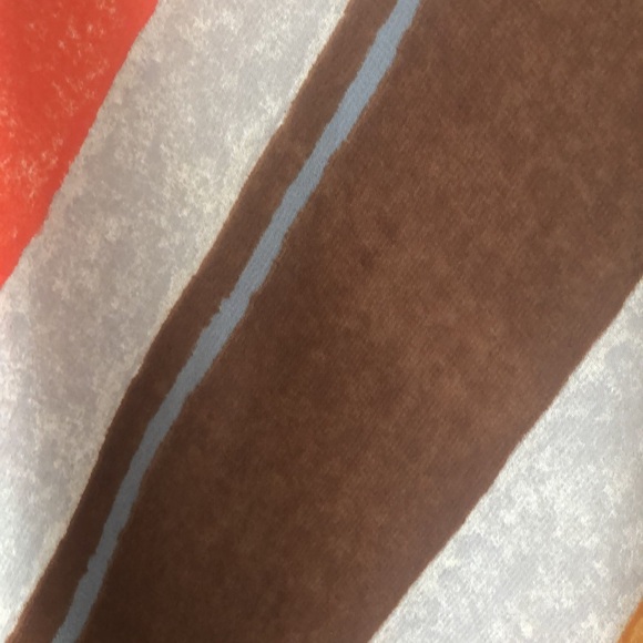 Lauren Ralph Lauren multi stripe maxi skirt lined 14 - Picture 4 of 9